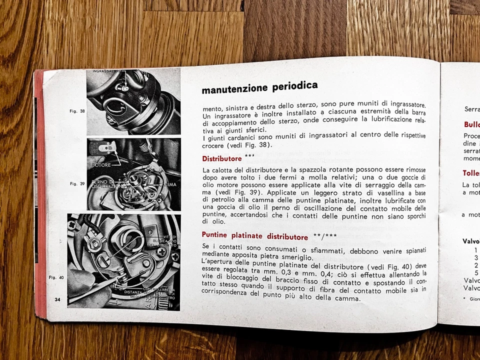 FORD – Consul Cortina - MANUALE D'ISTRUZIONE – maggio 1964 - Immagine 4 di 4