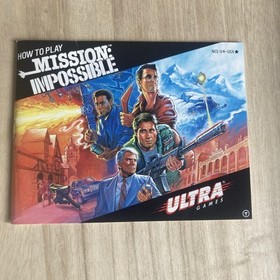 Mission: Impossible (NES Nintendo Entertainment System) *FOAM BlOCK SIN FUNDA*