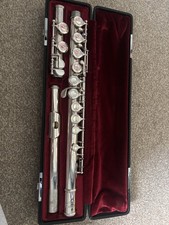 Yamaha 311 Flute Solid Silver Headjoint, Very Good Condition with Case
