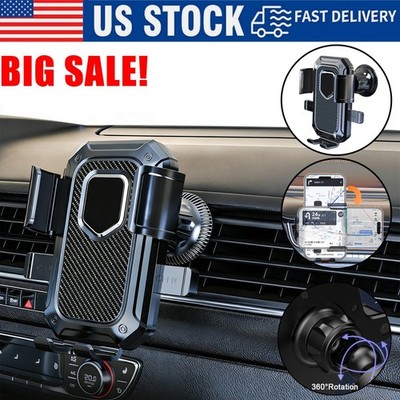Car Air Vent Phone Holder Stand Mount For iPhone 14 13 12 Samsung Andriod Truck