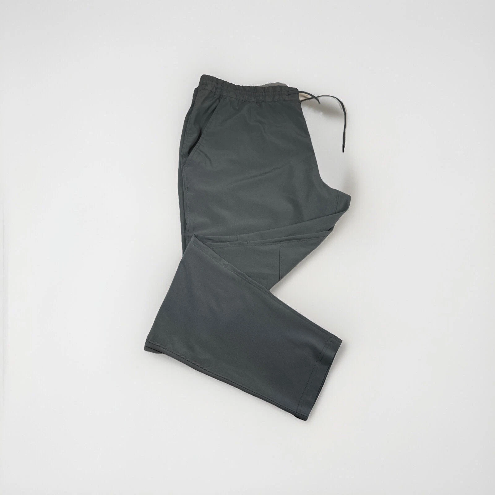 Lands End Pant Men Gray Size l 36-38 Dress Pant