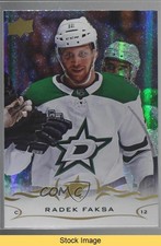 2018-19 Upper Deck Speckled Rainbow Foil Radek Faksa #61 READ kh0
