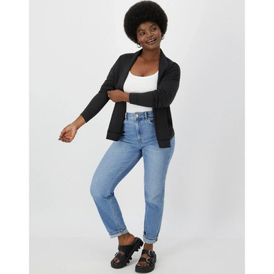 Hanes Women's Originals Soft Brushed Fleece Cardigan PICK SIZE & COLOR