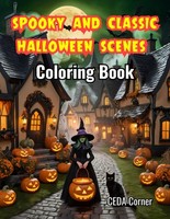 Halloween Malbuch Mit 50+ Spuk- Und Klassik-Motiven, Geister, KüRbisse, Witches