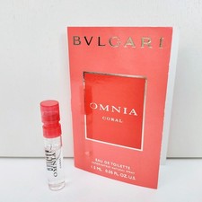 Bvlgari Omnia Coral Eau de Toilette mini Spray Fragrance, 1.5ml, Brand NEW!