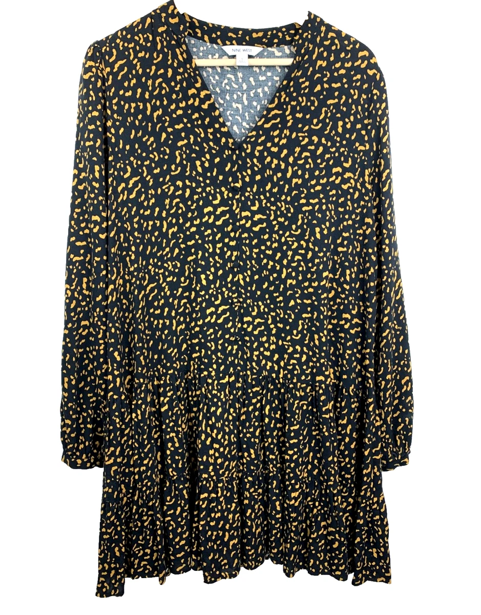 nine west dresses long sleeve Nine West Women Knit Dress Long Sleeve Elastic Waist Charcoal Gray Size S