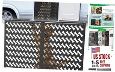 Rv Screen Door Protector for Dogs, Adjustable 17-32" Heavy Duty Aluminum Bone