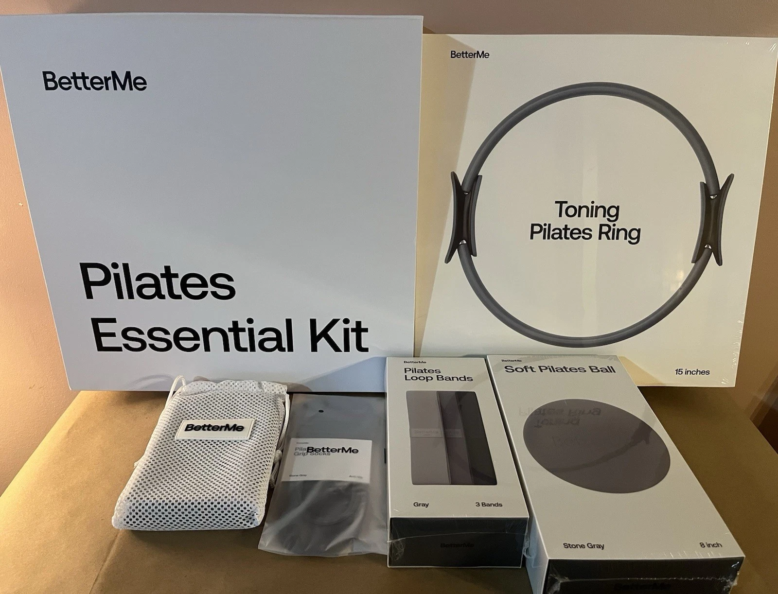 Better Me Pilates Essential Kit - Stone Gray - New Open Box
Opens in a new window or tab