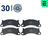 Optimal BP-12870 Bremsbelagsatz FüR Scheibenbremse Bremsbelagsatz FüR Porsche