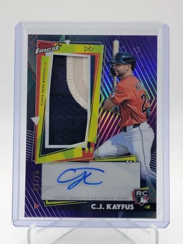 2026 Topps Finest C.J. Kayfus Purple (RAW)