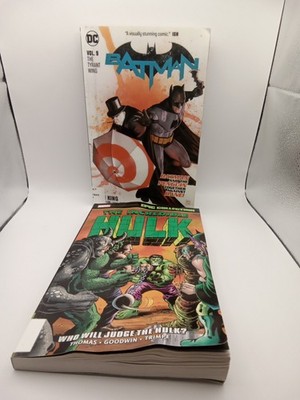 Batman Vol. 9: The Tyrant Wing TPB Tom King Rebirth + Bonus Incredible Hulk 