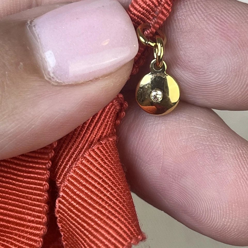 Colar de elos de resina J.Crew ajustável acrílico declaração fita joia - Imagem 3 de 4