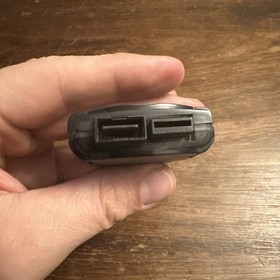 OEM Sega Dreamcast VMU Memory Unit - HKT-7000 - Smoke Black - New Batteries!