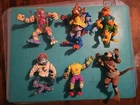 VTG 80s/90s TMNT LOT OF 6 FIGURES  Some Damaged  Teenage Mutant Ninja Turtles