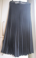 GONNA LUNGA ALLA CAVIGLIA Plissé Colore Nero  - ZARA - taglia  L - NUOVA 