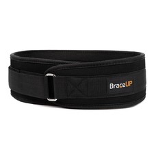BraceUP Weight Lifting Belt for Men and Women   4-inch Wide Weight Belt, f