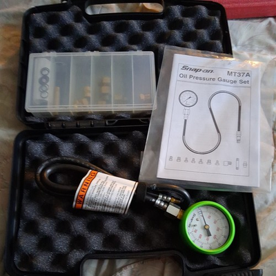 #ad #ad SNAP ON OIL Pressure Gauge Set MT37A $175.00