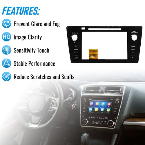 Radio Replacement Touch Screen Digitizer 2018 2019 For Subaru Legacy & Outback - Foto 5 di 12