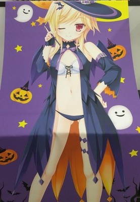 SAGA PLANETS Monk Ria Halloween Ver. Lebensgroßer Wandteppich Figur 1 gebraucht