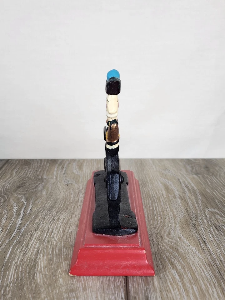 Cast Iron Christmas Nut Cracker - Retro Holiday Decor - Image 2 of 4