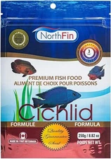 NORTHFIN CICHLID FORMULA TROPICAL FISH FOOD 250 GM  3 mm PELLETS