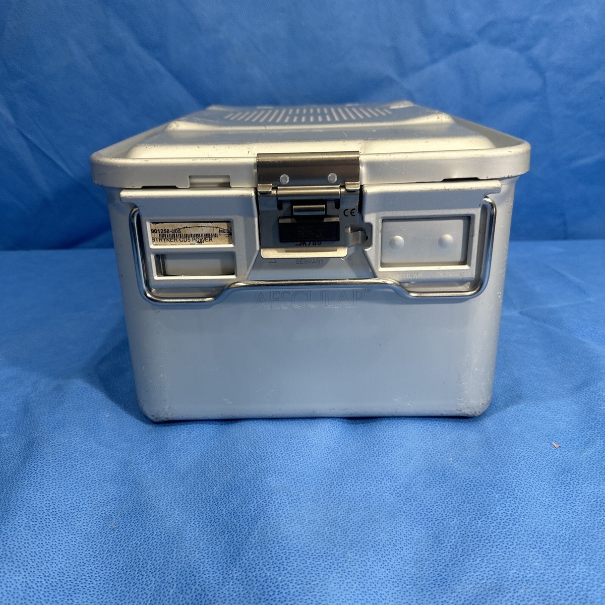 AESCULAP JK744 STERILIZATION CASE SURGICAL MEDICAL (no