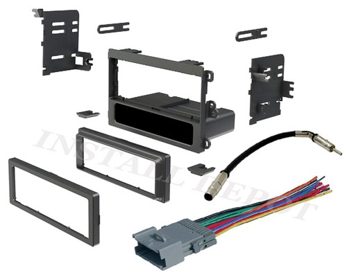 Complete Radio Stereo Install Dash Kit + Wiring Harness Antenna Adapter + CRIMPS - Picture 2 of 3