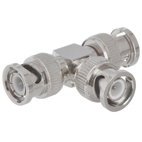 BNC to BNC Adapter Male Female Connector Splitter Coupler Cable Angle Converter - Picture 3 of 9