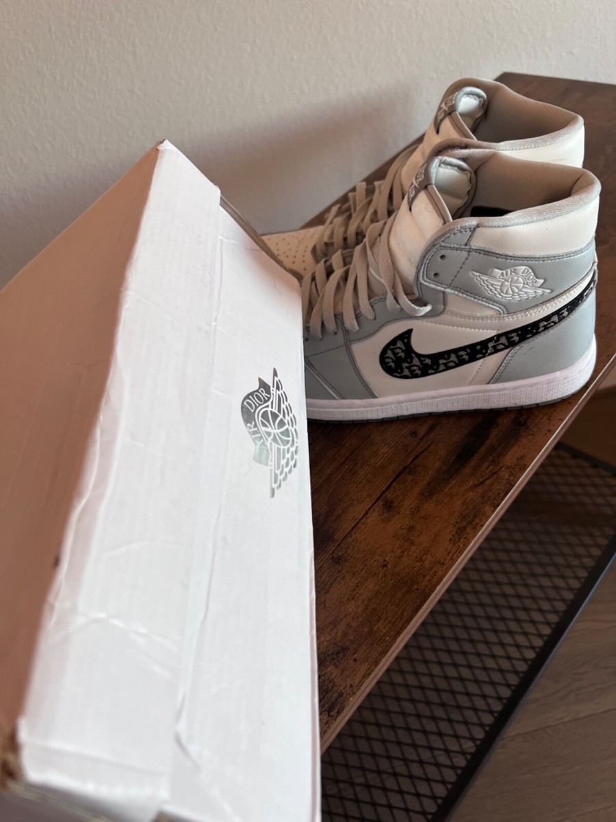Dior x air jordan 1 high size 12men | eBay