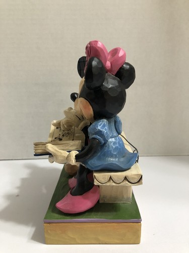 Figurina Jim Shore Disney Tradizioni Topolino e Minnie 85° Anniversario - Foto 8 di 12