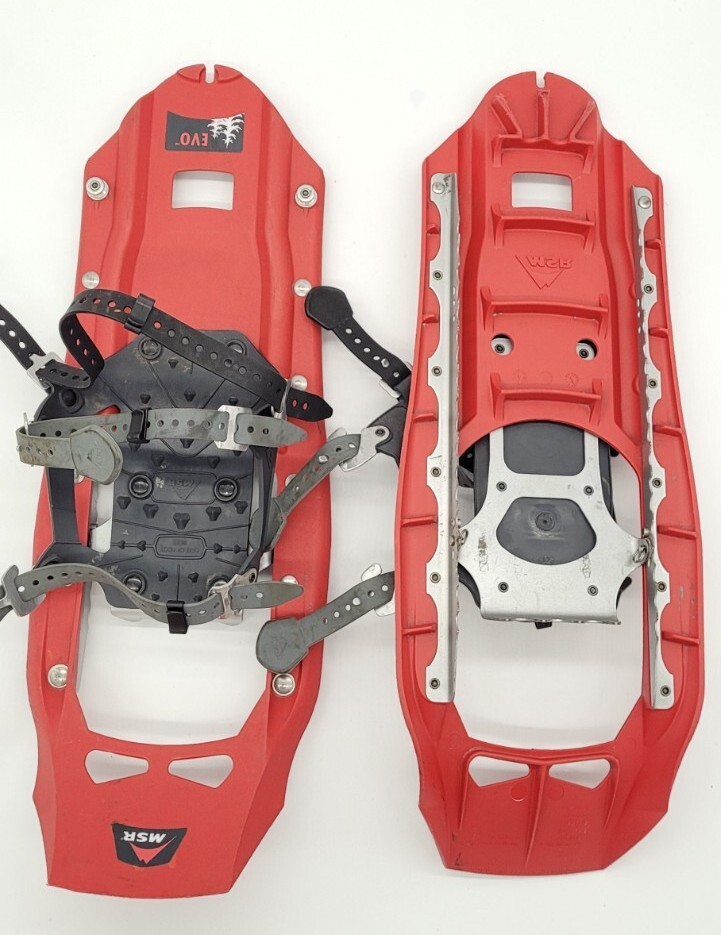 MSR DENALI EVO Denali Snowshoes RED made in USA 22x8" MOUNTAIN SAFETY RESEARCH eBay