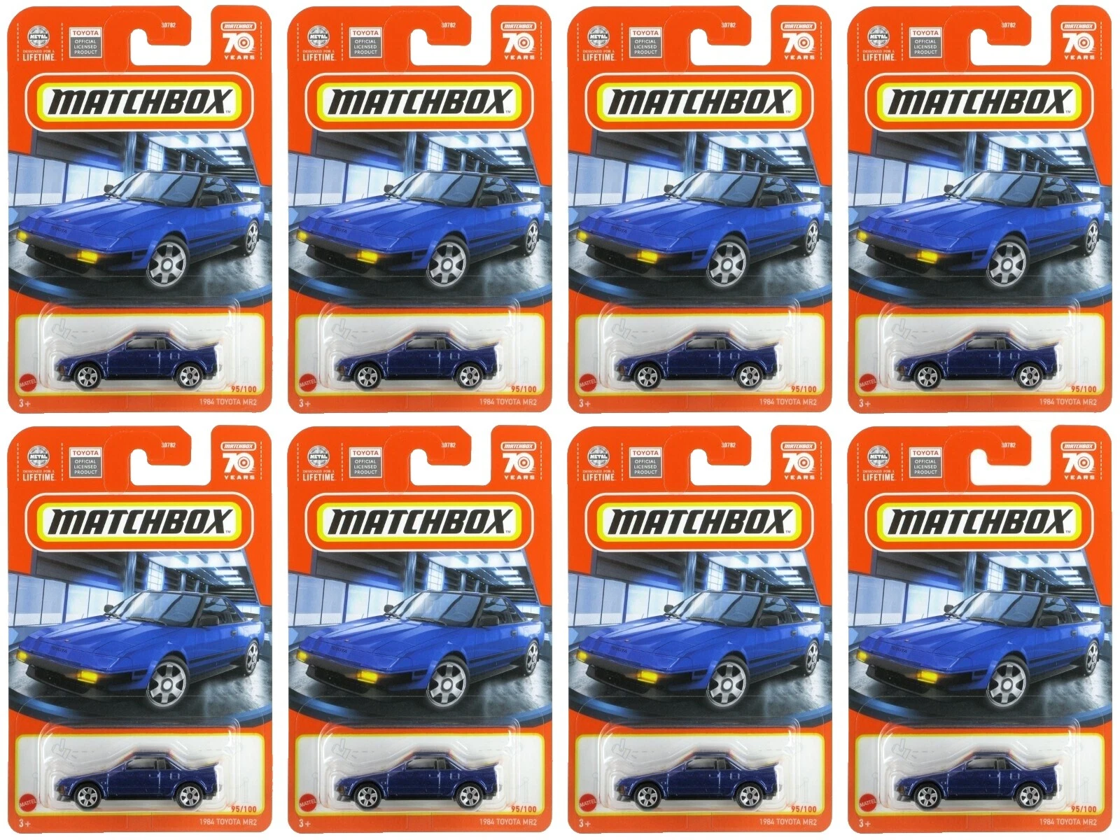 TOYOTA Diecast coches, camiones y furgonetas a escala de 1:64