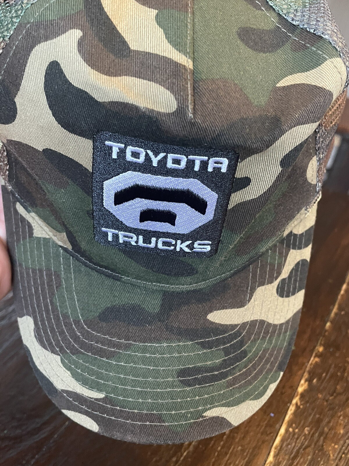 Peterbilt Trucker Hat Black Silver Stitched 579 Logo Mesh Cap