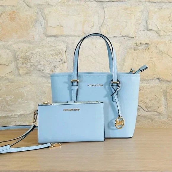 Michael kors bags blue clearance