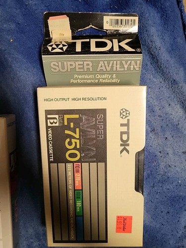 3 BETAMAX Tapes SEALED New Old Stock Sony Tdk Blank 80s 70s - 第 4/6 張圖片