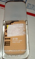 MILANI SCREEN QUEEN NATURAL FINISH FOUNDATION 310 GOLDEN SAND 1.0 oz