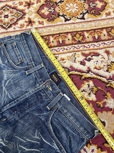 Vintage Von Dutch Jeans Embroidery Distressed Y2K Denim Size 30 - Picture 16 of 19