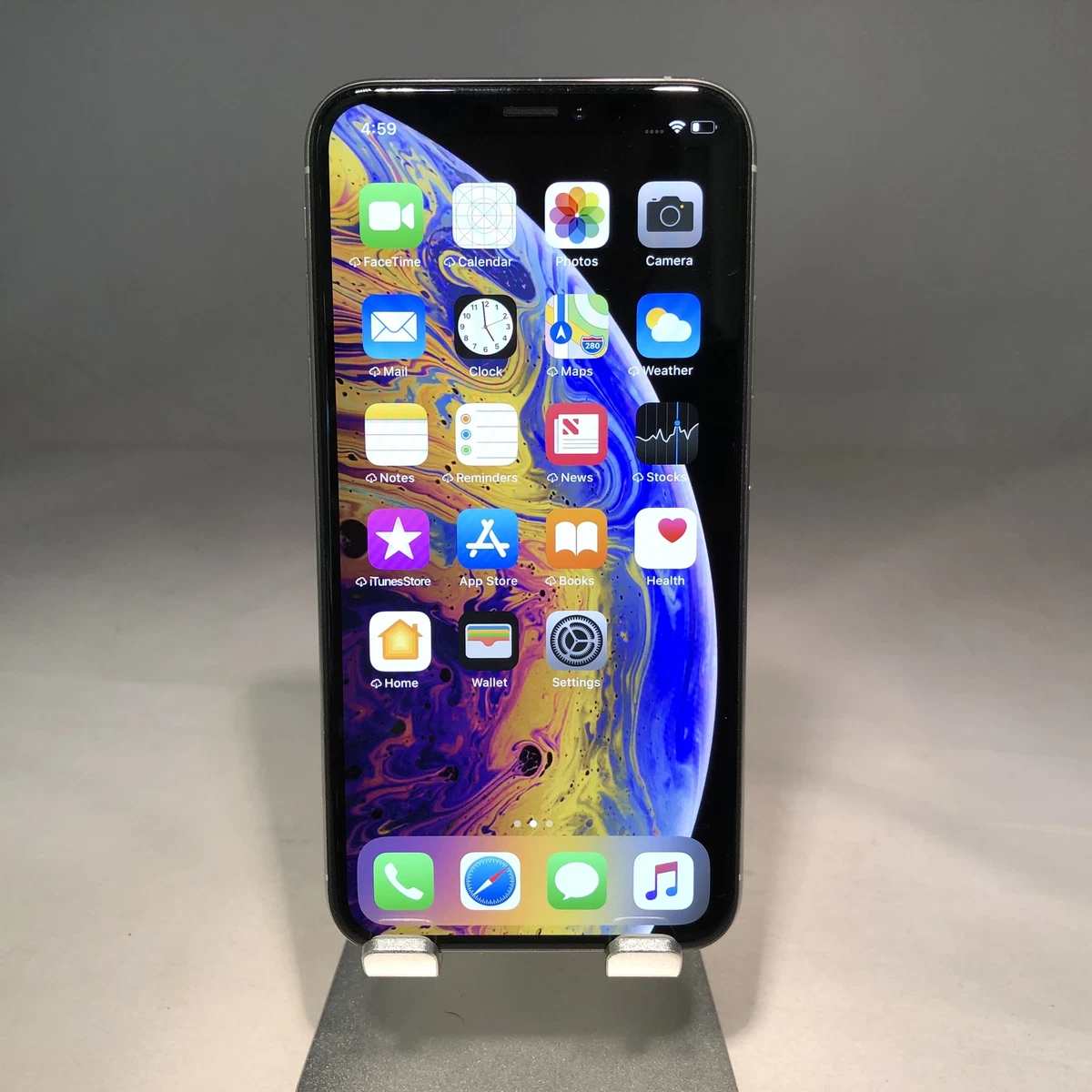Apple iPhone XS Max 256GB Silver Unlocked Fair Condition