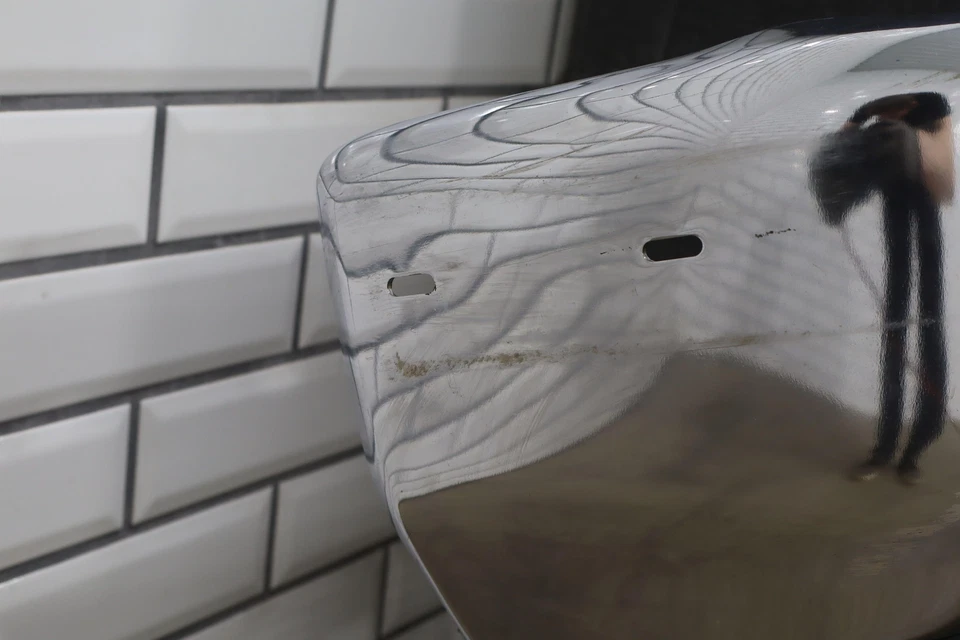 Хромированный передний бампер 95–00 Chevy Tahoe/Suburban/Silverado GMT400 (см. фотографии) от оригинального производителя - Изображение 4 из 4