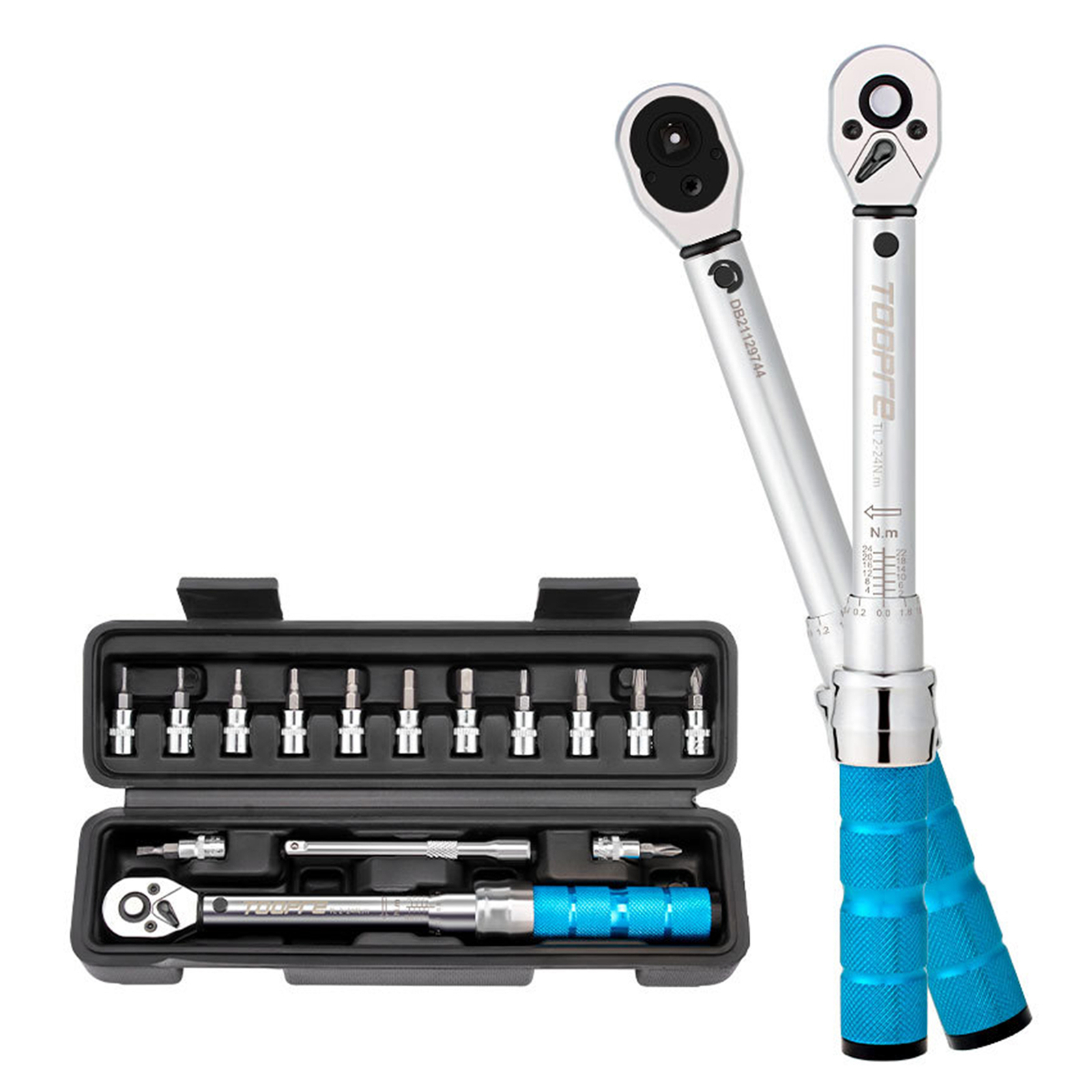 2-24NM Configuration Preset Type Torque Wrench Set for Bicycle Parts Repair