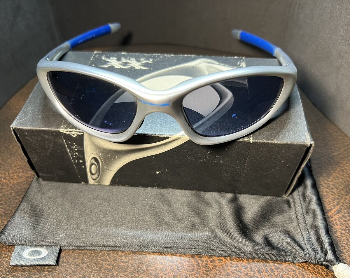 Oakley Twenty XX 04-281 FMJ 5.56 Ice Iridium Sunglasses W Oakley Twenty XX 04-281 FMJ 5.56 Ice Iridium Sunglasses W