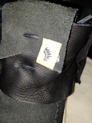 VISVIM FBT Lhamo Coyote-Folk US9 black leather JAPANESE HAND-MADE