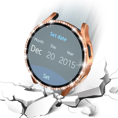 Diamond Case For Samsung Galaxy Watch 6 40mm 44mm Screen Protector Glass Cover - 第 2/21 張圖片