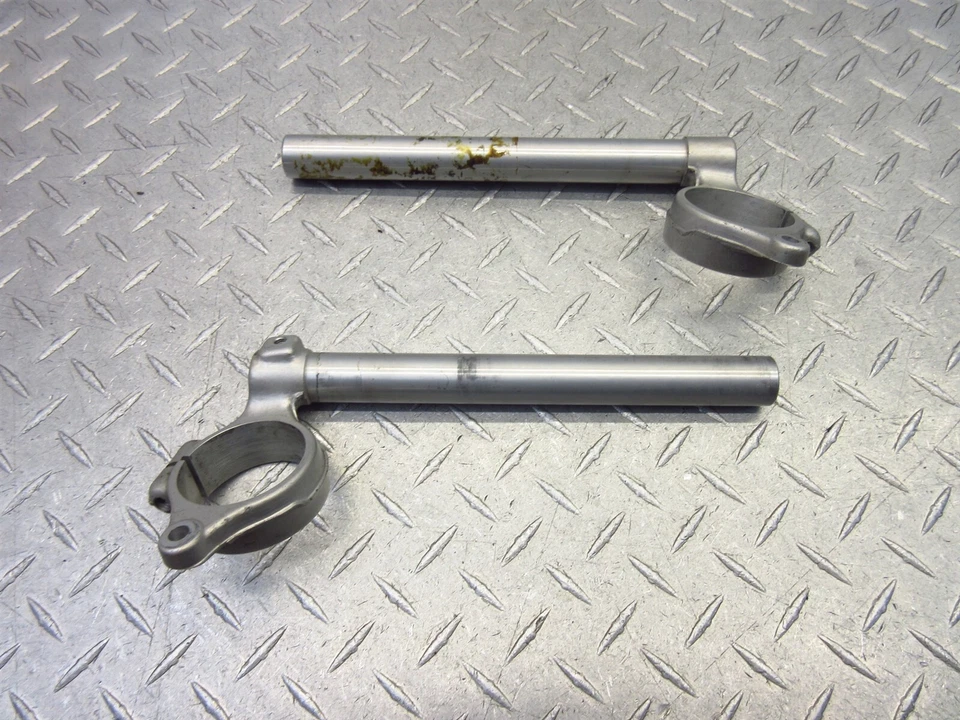 2003 00-03 Suzuki GSXR 750 GSXR750 Left Right Handlebar Handle Bar Clip Ons - Image 2 of 4