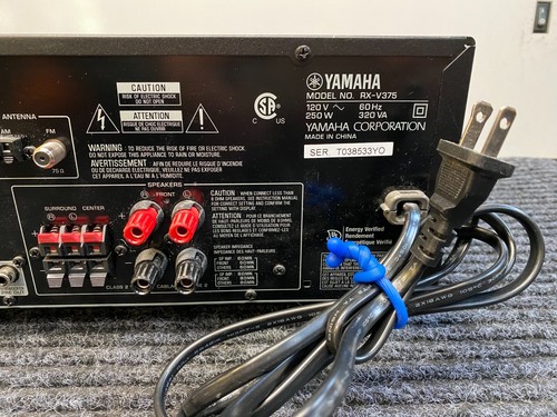 Yamaha RX-V375 Natural Sound AV Receiver - Picture 10 of 14