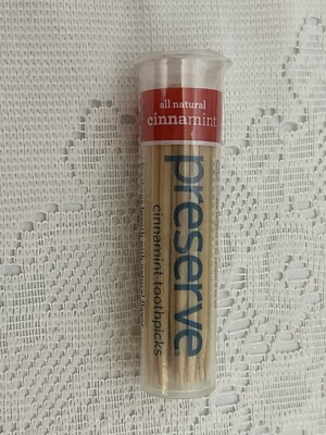 All Natural USA made Cinnamint Toothpicks