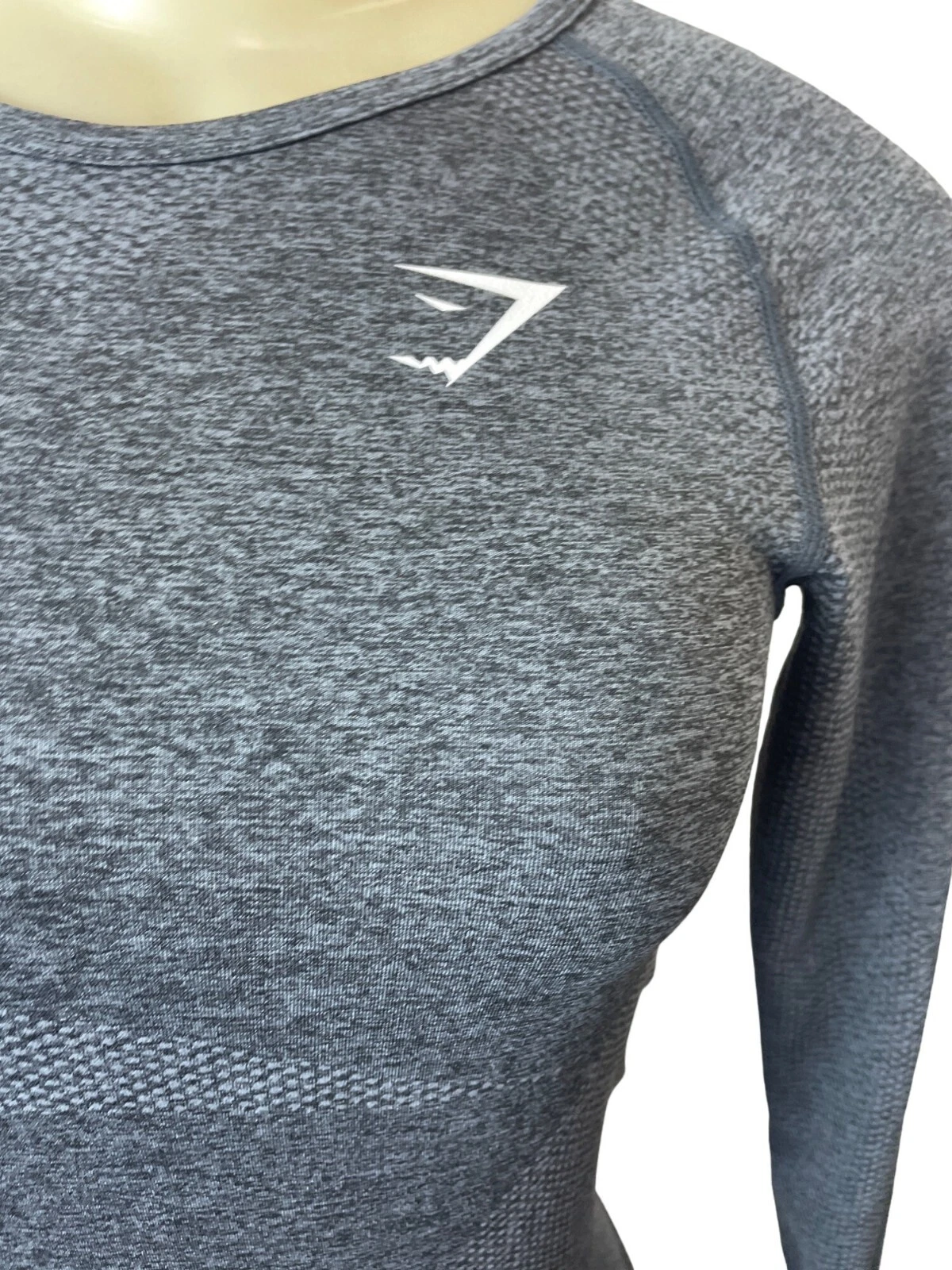 gymshark stretchable gym running long sleeve shirt