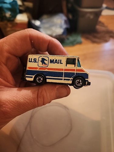 Hot Wheels Vintage 1976 U.S. Mail Truck Postal Van 1:64 Loose Blackwalls