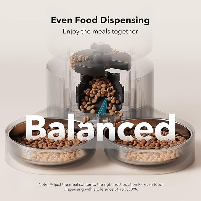 PETLIBRO Automatic Cat Food Dispenser for Two Cats 5L Auto Cat Feeder