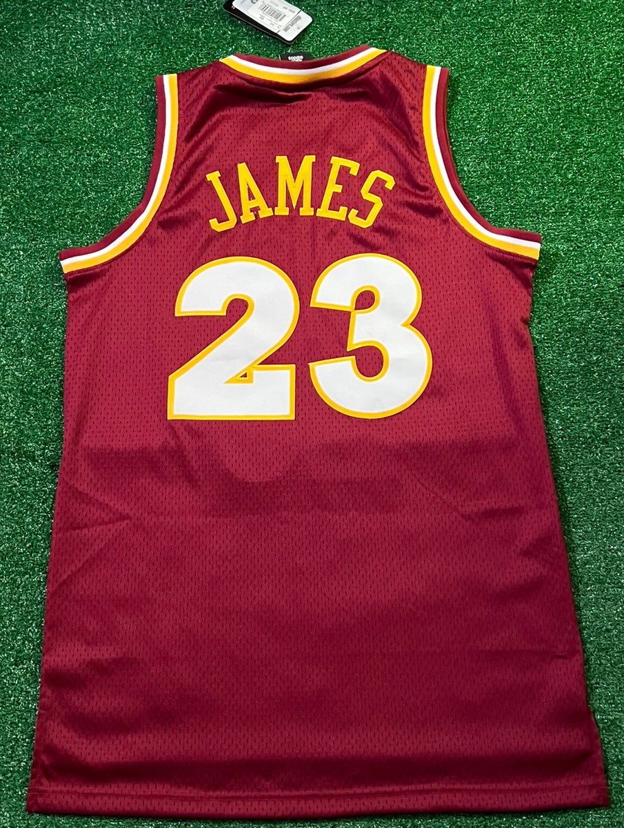 【adidas × NBA】 レブロン・ジェームズ CLEVELAND New LEBRON JAMES CLEVELAND CAValiers HWC FANATIC JERSEY